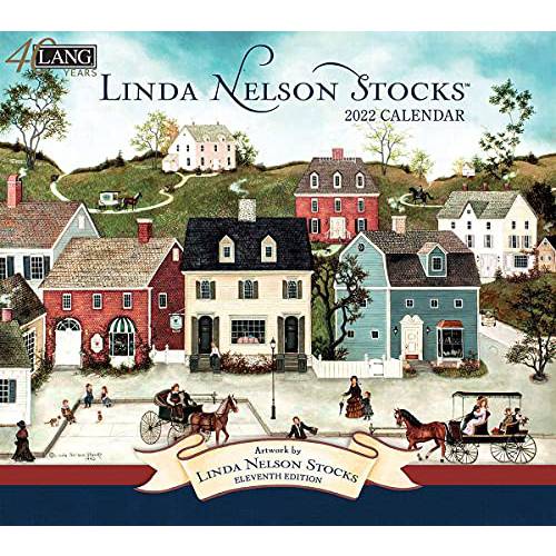 Lang Linda 넬슨 Stocks 2022 벽면 달력 (22991001924)