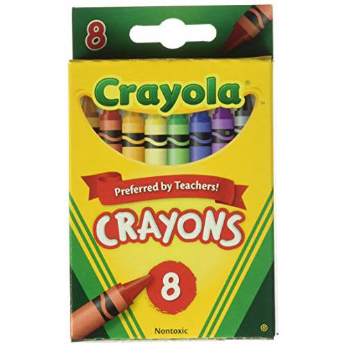 Crayola 크레용,크레파스 8 in a 박스 (팩 of 12) 96 크레용,크레파스 Total