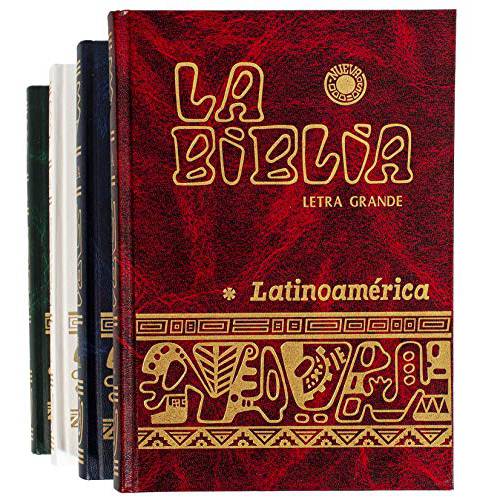 Morning 서랍 Biblia Catolica Latinoamericana Letra Grande Edicion Cartone, 간편 Study 노트, The 아름다운 Latin 아메리칸 Catholic 성경, 책갈피 (스페인의 에디션) (Letra Grande) (그린)