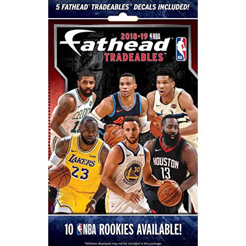 SP Images Inc. 2018-19 NBA 농구 Fathead Tradables 데칼,도안 팩 of 5