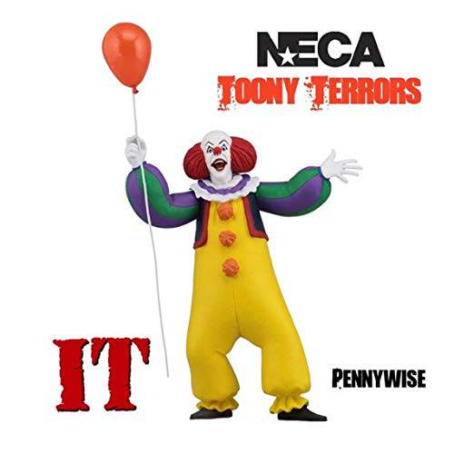NECA Toony Terrors - It  6” 스케일 액션 피규어 - Stylized 페니와이즈 (1990)