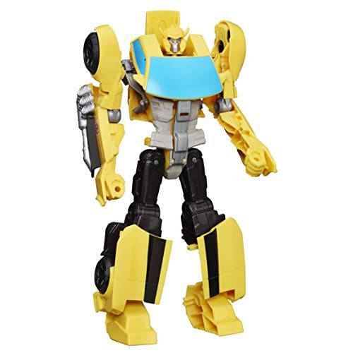 Transformers  장난감 과장된어조 범블비 액션 피규어 - Timeless Large-Scale 피규어, Changes into Yellow 장난감 차량용, 11 (아마존 익스클루시브)